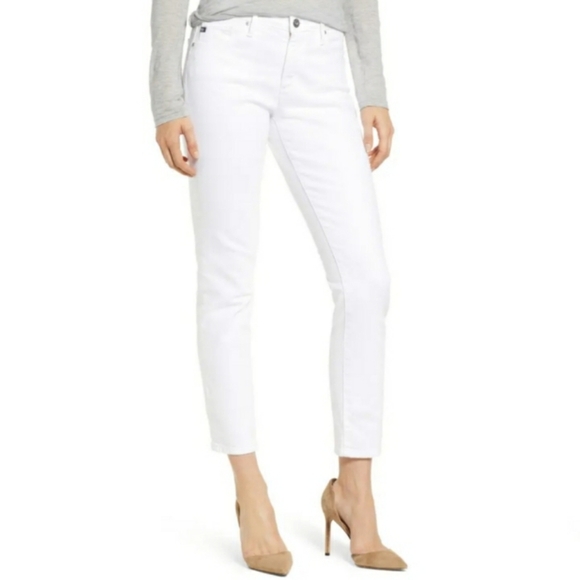 AG Prima Mid Rise Ankle Cigarette Jeans SZ 30 - Picture 1 of 7